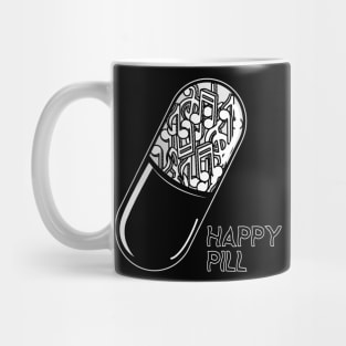 Happy Pill Music lover T-Shirt Mug